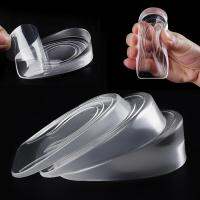 Silicone Transparent Invisible Height Lift Heel Increase Heightened Gel Insole