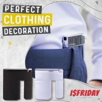 isfriday™ Pop Buckle Buckle-Free Waist Belt Tighten Pants Man Women Buckle Stretch Perfect Fit Waist Belt Accessories