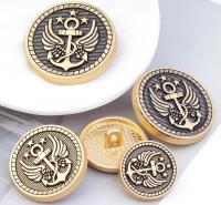 Metal Vintage Buttons Hi-grade Diy Manualidades Accessories Sewing Decorative Suit Coat Blouse Button 20pcs