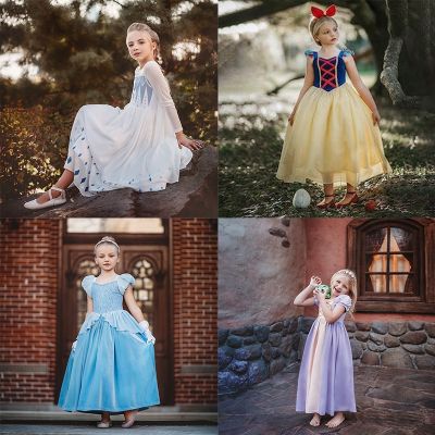 ┋ Children 39;s Cinderella Clothing Princess Dress Toddler Girls - Toddler Girls Cotton - Aliexpress