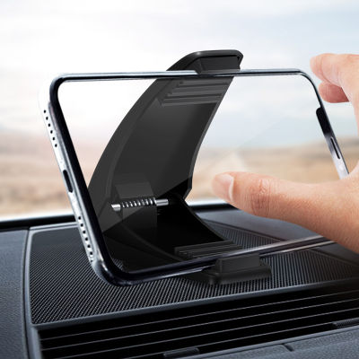 รถแผงหน้าปัดที่วางศัพท์360หมุนแดชบอร์ดยึดลื่นง่าย GPS ยืนสำหรับ Samsung Xiaomi