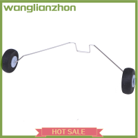 Wanglianzhon อุปกรณ์ลงจอดโลหะพร้อมล้อสำหรับ Z51เครื่องบิน RC โฟมเครื่องร่อนโยนด้วยมือ