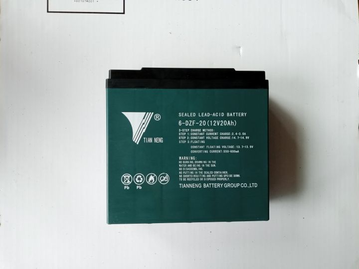 Ebike TIANNENG Battery 12v 20ah Compatible With 12v 20ah DEEP CYCLE AGM ...