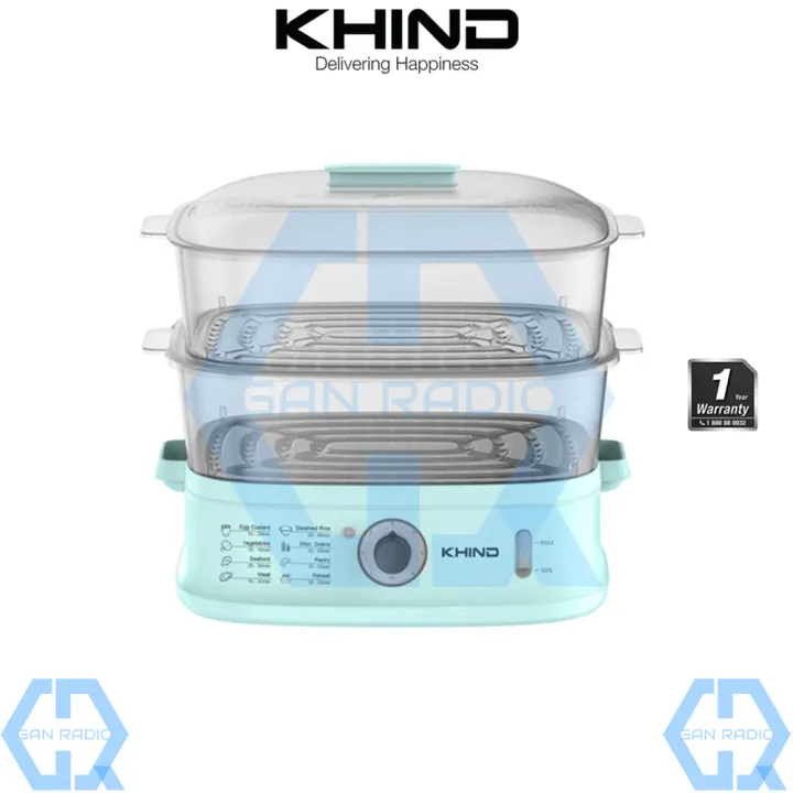 Khind 22L Electric Food Steamer SE1800 Lazada