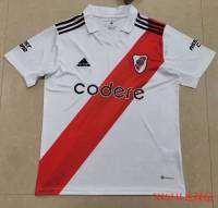 22-23 River Plate Home Shirt เสื้อฟุตบอลคุณภาพไทยสำหรับผู้ชาย