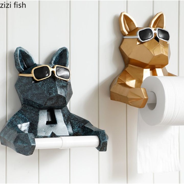 resin-animal-wall-hanging-paper-towel-holder-paper-roll-holder-decorative-storage-tissue-box-toilet-paper-holder-paper-holders