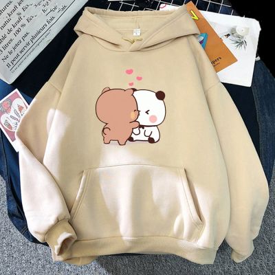 Panda Bear Hoodie Kawaii Cartoon /Men Sweatshirts PandaBear Funny Printing Pullovers Animal Graphic Long Sleeve Streetwear Size XS-4XL