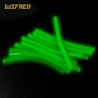 Wifreo 2 Bags 20pcs 6cm Soft Luminous Silicone Tube Glowing Hook Shank Sleeve Saltwater Rig Lure Tubes