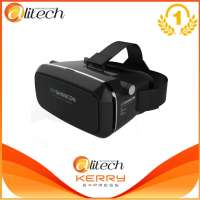 VR SHINECON Virtual Reality Mobile Phone 3D Glasses 3D Movies Games With Resin Lens For 3.5-6.0 inch phone (Black)