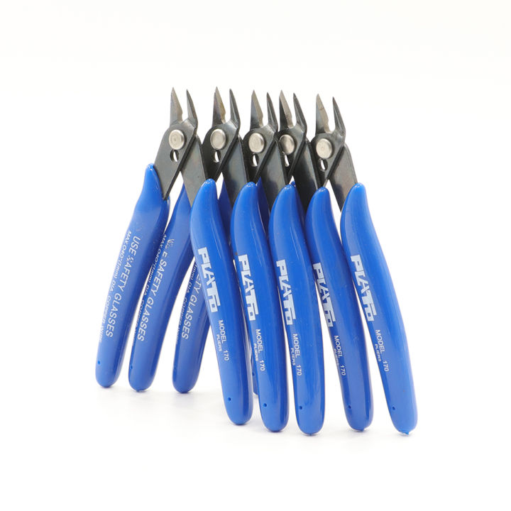 5pcs-model-plier-wire-plier-cut-line-stripping-pliers-170-cutting-plier-wire-cable-cutter-side-snips-flush-pliers-tools