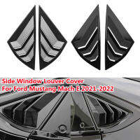 คู่รถด้านข้างหน้าต่าง Scoop Louvers ตกแต่งสำหรับ Ford Electric Horse Mustang Mach-E 2021 2022หน้าต่าง Louvers