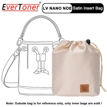 Satin Liner For Nano NOE Purse Organizer Nylon Small Cosmetic Bag Sturdy  Insert Bag in Bags Liner Portable Inner Pouch - AliExpress