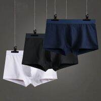 Cotton Solid Color Plus Size Soft Boxershorts Mens Underwear Boxer M L XL 2XL 3XL 0428