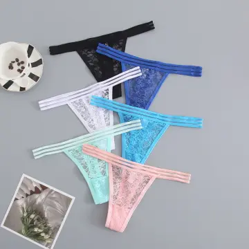 6pcs/lot Women Seamless Underwear Transparent Hollow Women's Lace