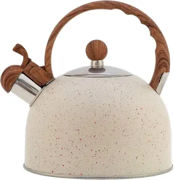 2023,2.5l Whistling Tea Kettle With Ergonomic Handle Stainless Steel Kettle  Induction Tea Kettle Whistling Kettle For All Gas Hobs Hobs