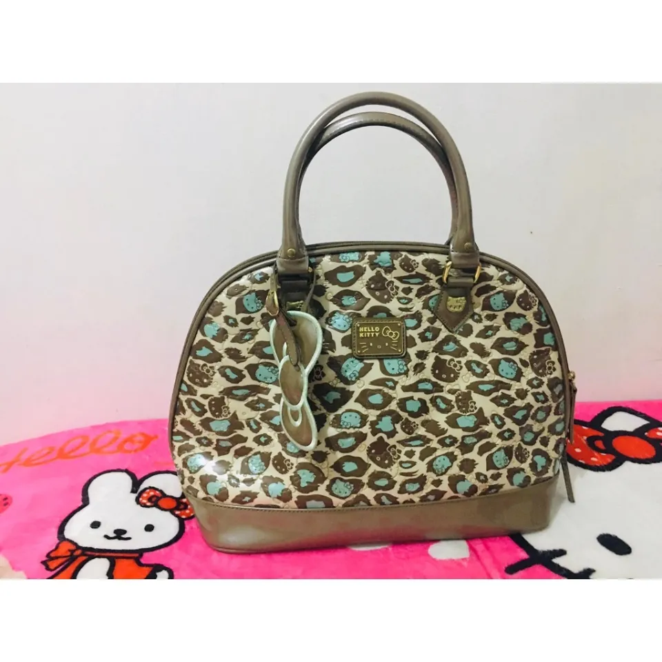 Loungefly Hello Kitty Embossed Barrel Bag