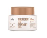 Schwarzkopf BC Bonacure Time Restore Clay Treatment Q10+ทรีทเม้นท์ชวาร์สคอฟ(สำหรับผมที่แห้งเปราะขาดง่าย) 200มล.