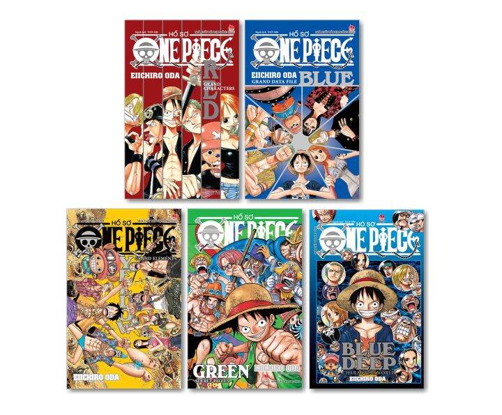 Truyện Lẻ Hồ Sơ One Piece Red Grand Characters Tái Bản 2022