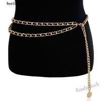 【hot sale】 ☈●♛ B55 [feel] Retro Women Waistbands Multilayer Long Tassel Jewelry Dress Waist Chain Belts (f）