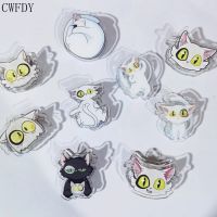 Suzume No Tojimari Keychain Anime Daijin Bookmark Kawaii Cat Pp Clip Book Page Cute Acrylic Marker Accessories School Supplies