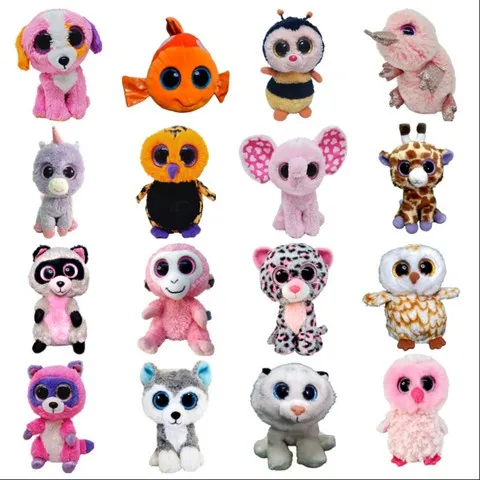 Ships immediately TY Collection3 Beanie Boos Regular Size 6 Plush ...