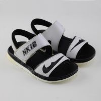 รองเท้าบอย , รองเท้าเด็กผู้ชาย , รองเท้าชายหาด , รองเท้าเด็ก Children Beach Shoes Leather Soft Sole Sandals