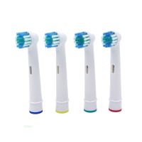 ㍿✎ 4pcs Replacement Brush Heads for Oral B Electric Toothbrush Heads Sensitive Nozzle Clean Teeth Bristles SB-17A D25 D30 D32 4739