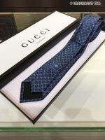 ขาย Gucciの Tie สำหรับ Men 100% Jacquard ผ้าไหม Handmade ประณีตแฟชั่น Elegance สง่างาม WHT100001พ่อปัจจุบันสามีของขวัญ