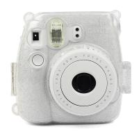 Amagogo กระเป๋าใสป้องกันสำหรับ Fujifilm Instax Mini 9,Mini 8,Mini 8 + ทันทีกล้อง,คริสตัลพลอยเทียม