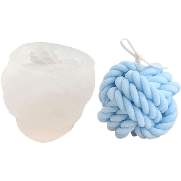 korean-design-wax-making-ball-candle-woolen-silicone