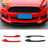 BAWA ABS Car Front Fog Light Eyelid Decoration Cover Trim Interior Stickers Accessories For Ford Mustang 2015 Up Car Styling