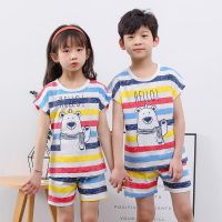 Cotton Boys Sets Pijamas Sleepwear Childrens Homewear Clothing