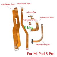 สําหรับ Xiaomi Mi Pad 5 Pro ไมโครโฟนชาร์จ USB ไมโครโฟน Mianboard เชื่อมต่อคีย์บอร์ด Key Volume Light Proximity Sensor Flex Cable