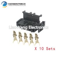 10 Sets  Female 5 Pin DJ7053-2.8-21 Auto Wire Connector Electrical Socket With Terminals Electrical Connectors