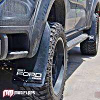 บังโคลนรถยนต์ WHITE FORD เพลทดำ