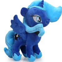 25CM Princess Luna Unicorn Moon Horse Ragdoll Plush Doll PP Cotton Stuffed Animals Kids Toys