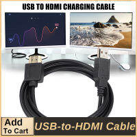 สายไฟแล็ปท็อป USB,สำหรับที่ชาร์จ HDMI ตัวผู้ไปยังตัวผู้อะแดปเตอร์แยกสายสำหรับอุปกรณ์อัจฉริยะ