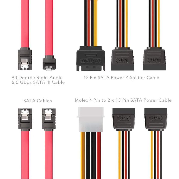 2-x-2-5-ssd-to-3-5-นิ้ว-bracket-สายเคเบิ้ลและ-power-cord