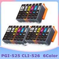 AM For Canon PGI 525 CLI 526หมึกกระสวยหมึกสำหรับแคนนอน PIXMA IP4850 IP4950 IX6550 MG5150 MG5250 MG5350 Cli-526 Pgi-525