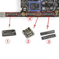 ปลั๊ก FPC LCD 2ชิ้น/ล็อตเมนบอร์ดขั้วต่อแผ่นวงจรพิมพ์ปลั้กแบตเตอร์รี่บอร์ดเชื่อมต่อแบบยืดหยุ่น USB สำหรับ P30pro Huawei P30 Pro