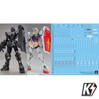 Waterdecal CG MG RX78F00 Gundam #ดีคอลน้ำสำหรับติดกันพลา กันดั้ม Gundam พลาสติกโมเดลต่างๆ