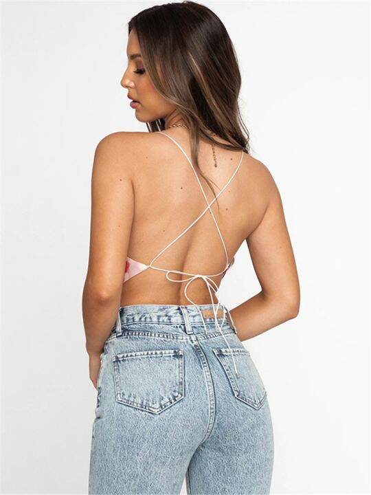 articat-print-backless-bandage-crop-top-sleeveless-female-streetwear