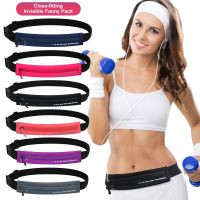 ✘㍿ Running Waist Bag Outdoor Sports Running Invisible Belt Bags Waterproof Protable Men Women Jogging Phone Pouch