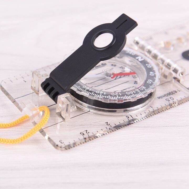 folding-compass-multiftional-outdoor-mini-compass-map-scale-ruler-waterproof-hiking-camping-survival-guiding-tool-wholesale