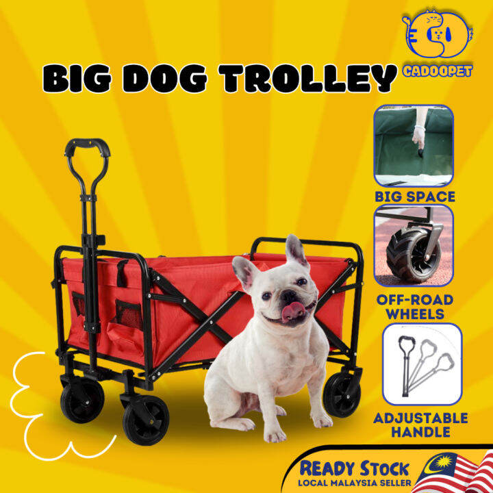 Pet Trolley Foldable Trolley Pets Stroller Puppy Stroller Cat Stroller Dog Stroller Trolley Cat