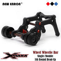 Wheelie Bar ชุดฤดูใบไม้ผลิ Head-Up เดี่ยวคู่5th รอบล้อ Tumbling สำหรับ RC รถ Part 15 Traxxas X-Maxx 1:5 Xmaxx 6S 8S อัพเกรด