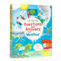 Usborne Book for Begginer Kids Toddler Lift The Flap Questions and Answers about Weather Childrens Activity Books Interactive Knowledge English Reading Book for 3-6 Years Old Birthday Gifts หนังสือเด็ก หนังสือเด็กภาษาอังกฤษ หนังสือ