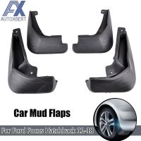 Newprodectscoming AX Set Mud Flaps Mudguards Mudflaps For Ford Focus 3 MK3 Hatchback 2011 2018 Splash Guards 2016 2017 2015 2014 2013 2012