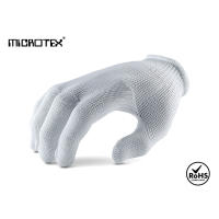 ถุงมือถัก MICROTEX® รุ่น ECO(12 คู่) | งานอิเล็กทรอนิกส์ | งานซ่อมบำรุง | ไม่ทิ้งขน