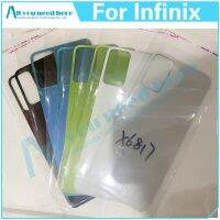 สำหรับ Infinix เคสฝาครอบด้านหลัง12 X6817สำหรับเปลี่ยนฝาหลังปิดโทรศัพท์ Hot12